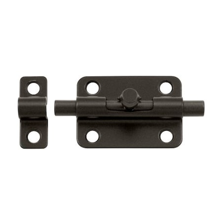 Deltana Barrel Door Bolt Oil-Rubbed Bronze, 10PK 3BBU10B-XCP10